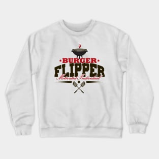 Burger Flipper Crewneck Sweatshirt